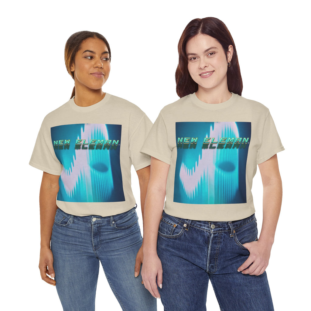 Design Graphic NewEleman Unisex Cotton Crew Tee, Stylish Casual Wear, Gift for Music Lovers, Streetwear, Unique Print