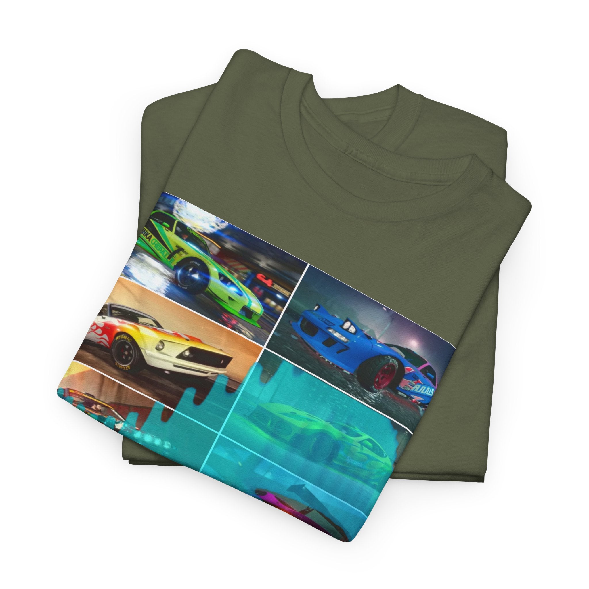 T-Shirt NewEleman Tunning, Sport car - Art Musical, DJ Unisex Garment-Dyed Tee, Music Lover Gift, Car Enthusiast Shirt, Street Racing,