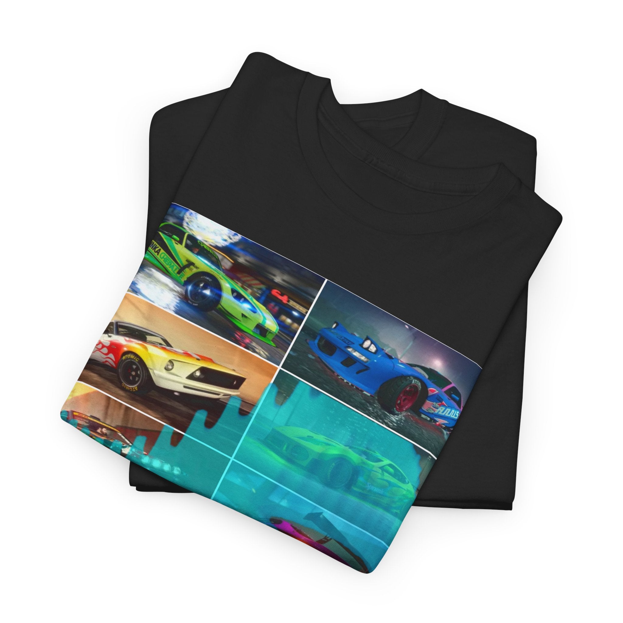 T-Shirt NewEleman Tunning, Sport car - Art Musical, DJ Unisex Garment-Dyed Tee, Music Lover Gift, Car Enthusiast Shirt, Street Racing,