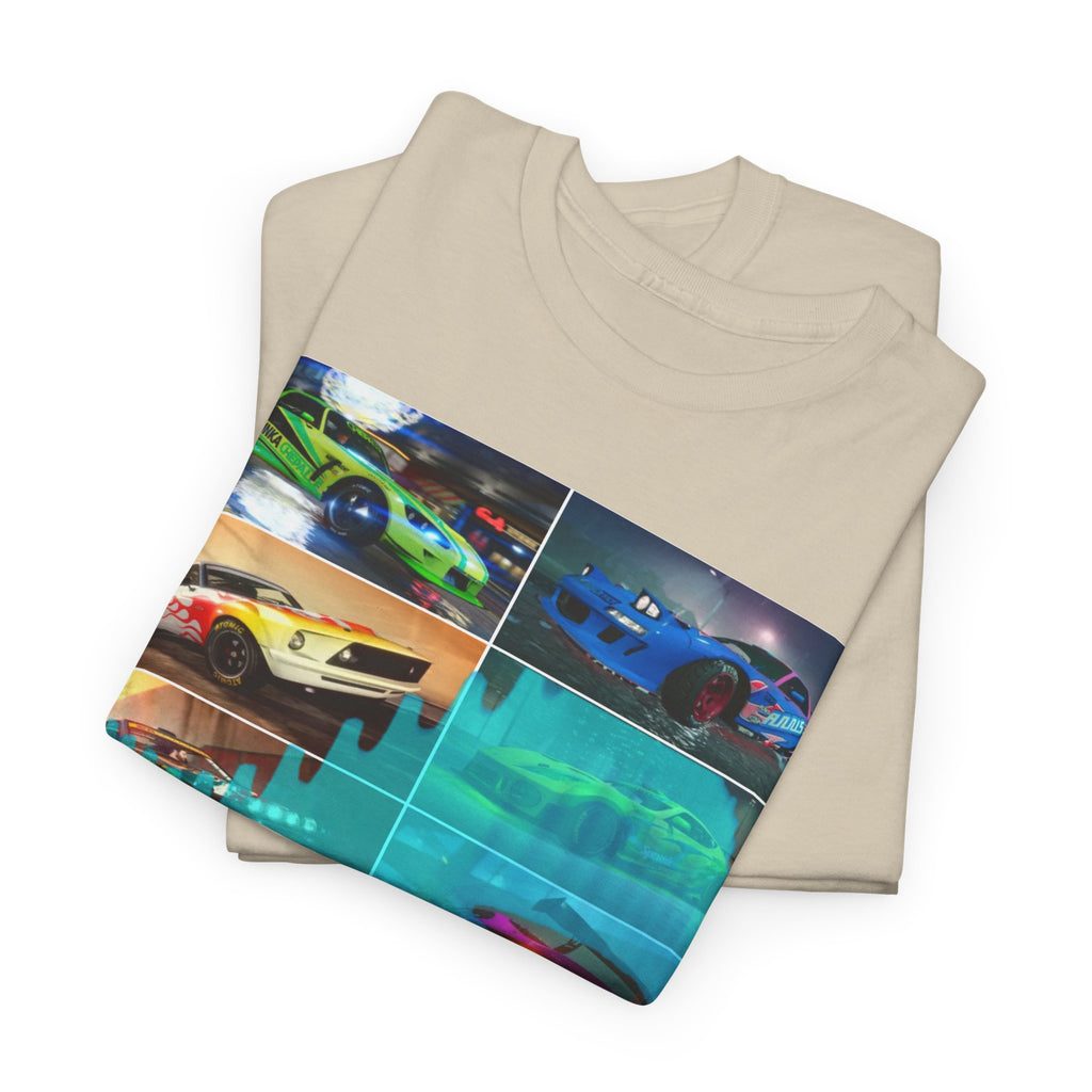 T-Shirt NewEleman Tunning, Sport car - Art Musical, DJ Unisex Garment-Dyed Tee, Music Lover Gift, Car Enthusiast Shirt, Street Racing,