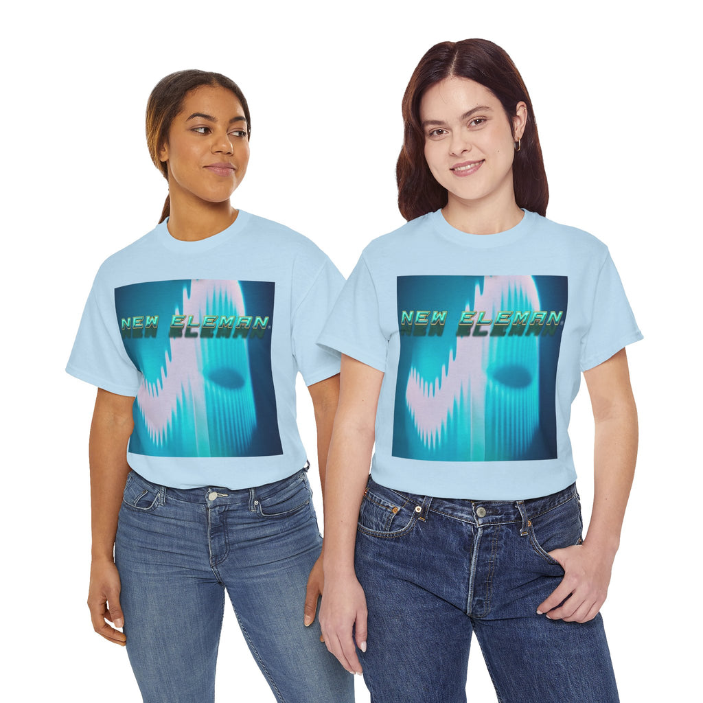 Design Graphic NewEleman Unisex Cotton Crew Tee, Stylish Casual Wear, Gift for Music Lovers, Streetwear, Unique Print