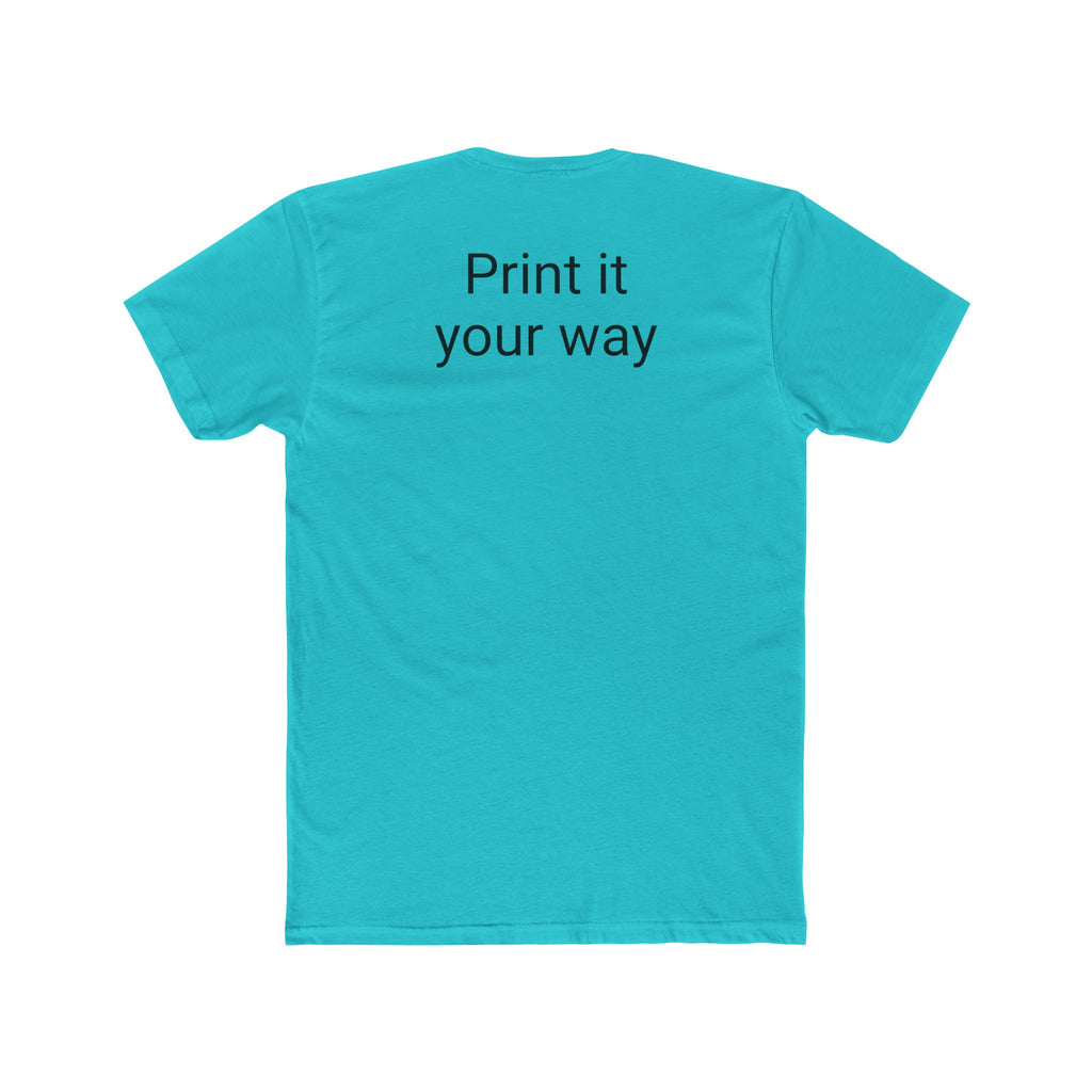 Colorful Art New Eleman Unisex Cotton Crew Music, Casual Wear, Gift for Him/Her, Everyday Style, Summer Fashion, Unique Outfits