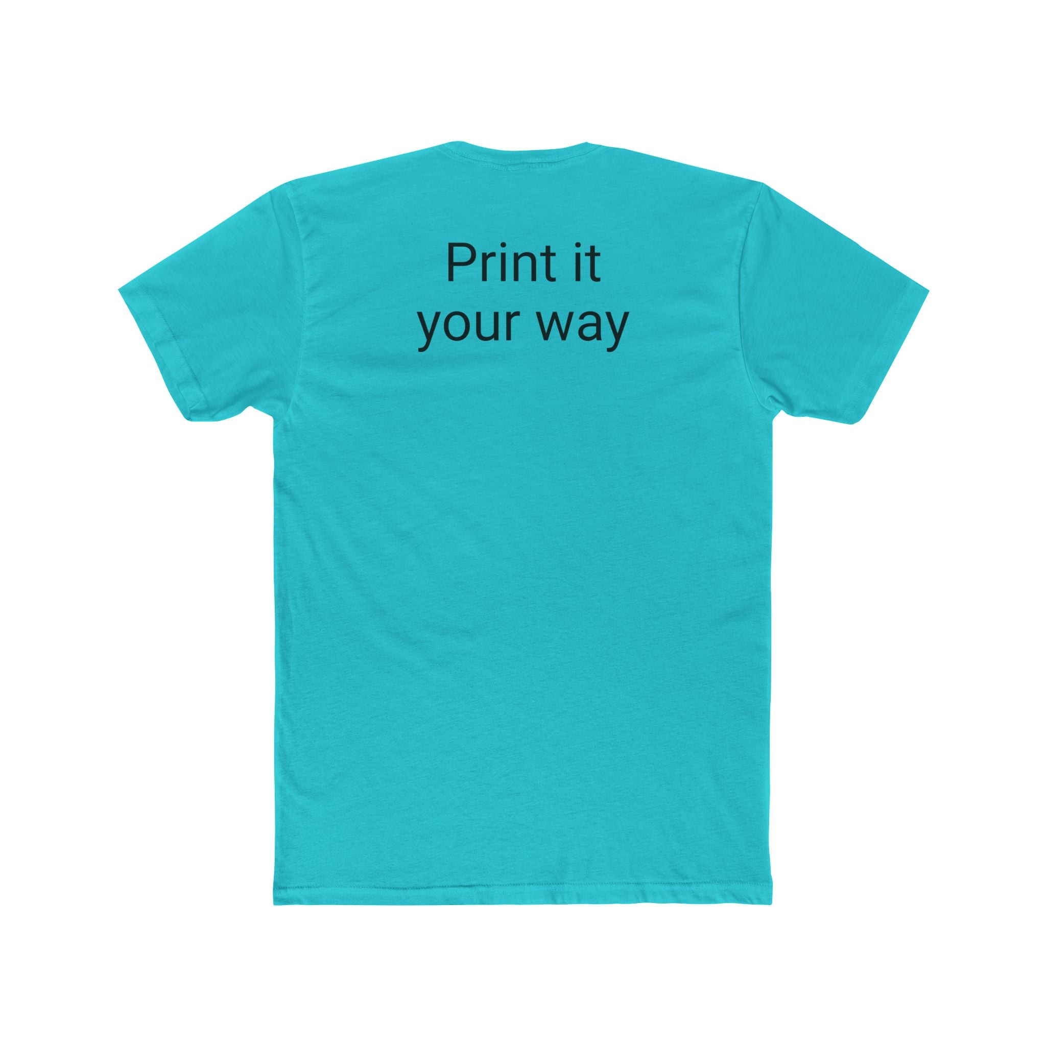 Colorful Art New Eleman Unisex Cotton Crew Music, Casual Wear, Gift for Him/Her, Everyday Style, Summer Fashion, Unique Outfits