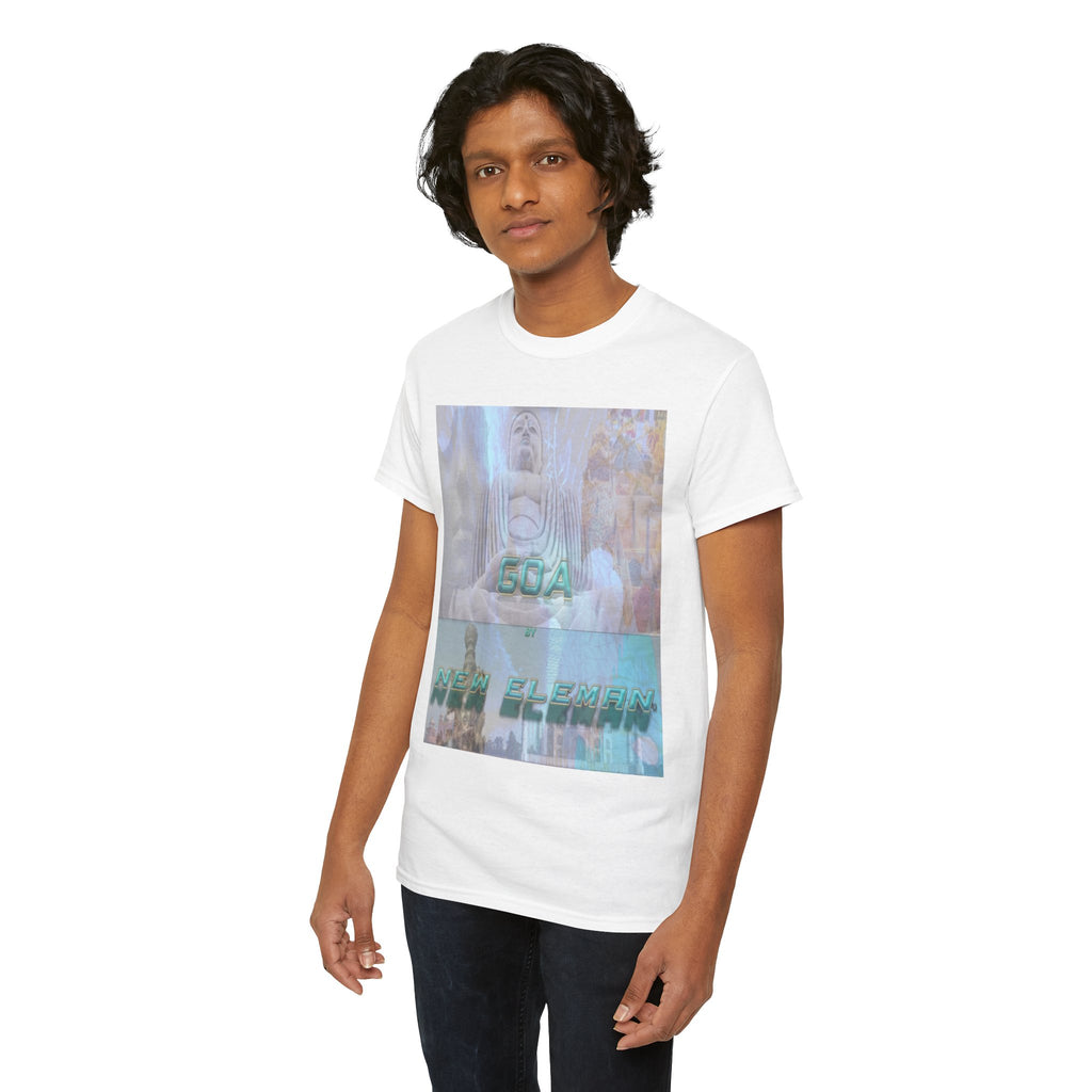 Design NewEleman T-Shirt GOA Artist Graphic - Unisex Cotton Crew T-Shirt, Casual Wear, Streetwear, Gift for Gamers, Weekend Outing