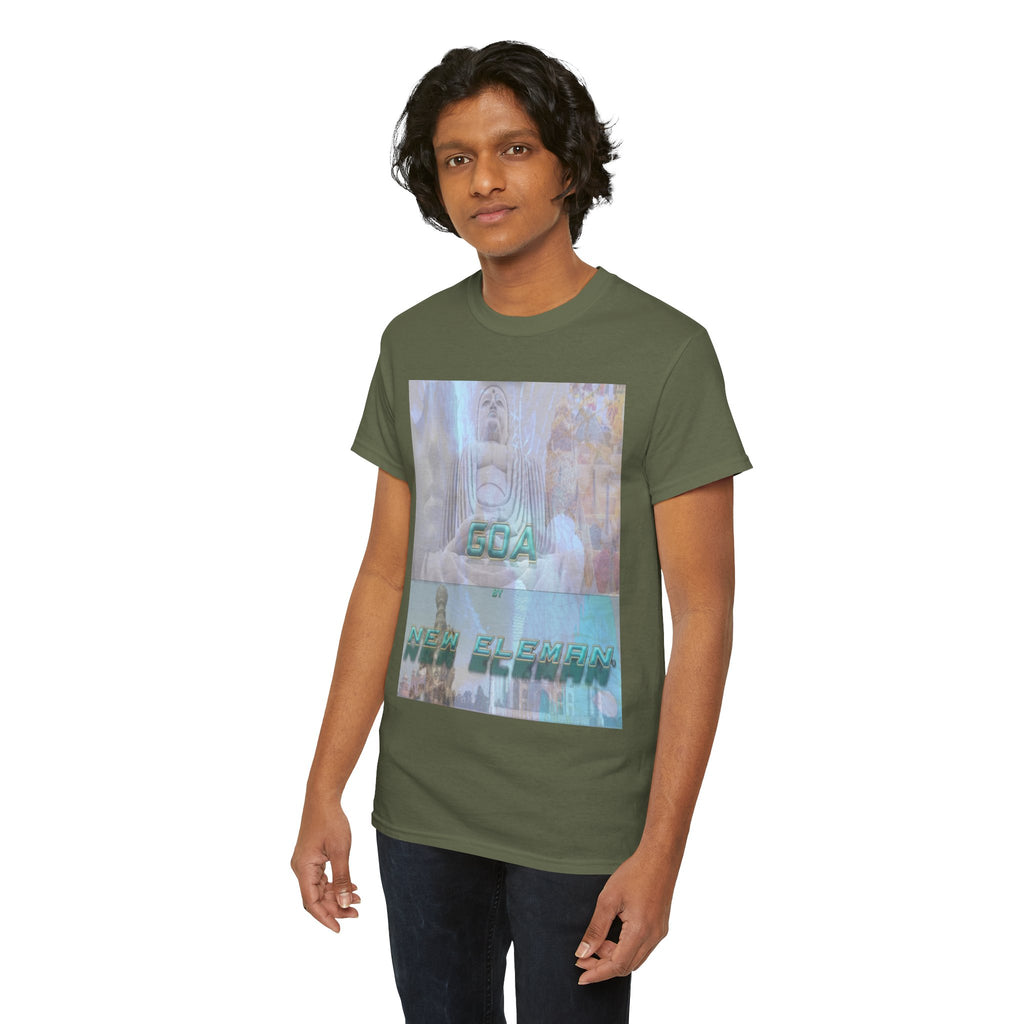 Design NewEleman T-Shirt GOA Artist Graphic - Unisex Cotton Crew T-Shirt, Casual Wear, Streetwear, Gift for Gamers, Weekend Outing