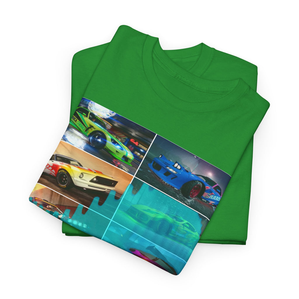 T-Shirt NewEleman Tunning, Sport car - Art Musical, DJ Unisex Garment-Dyed Tee, Music Lover Gift, Car Enthusiast Shirt, Street Racing,