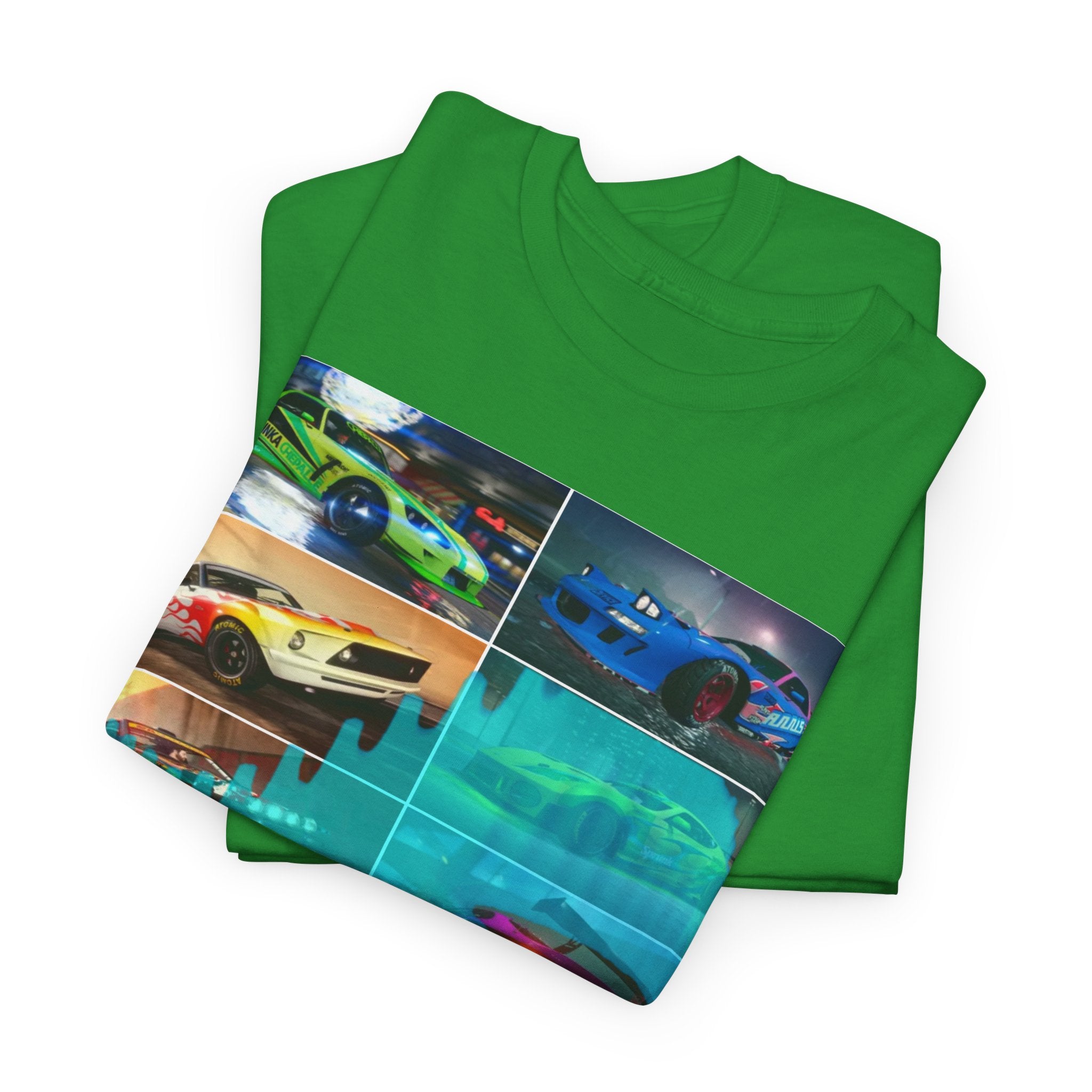 T-Shirt NewEleman Tunning, Sport car - Art Musical, DJ Unisex Garment-Dyed Tee, Music Lover Gift, Car Enthusiast Shirt, Street Racing,