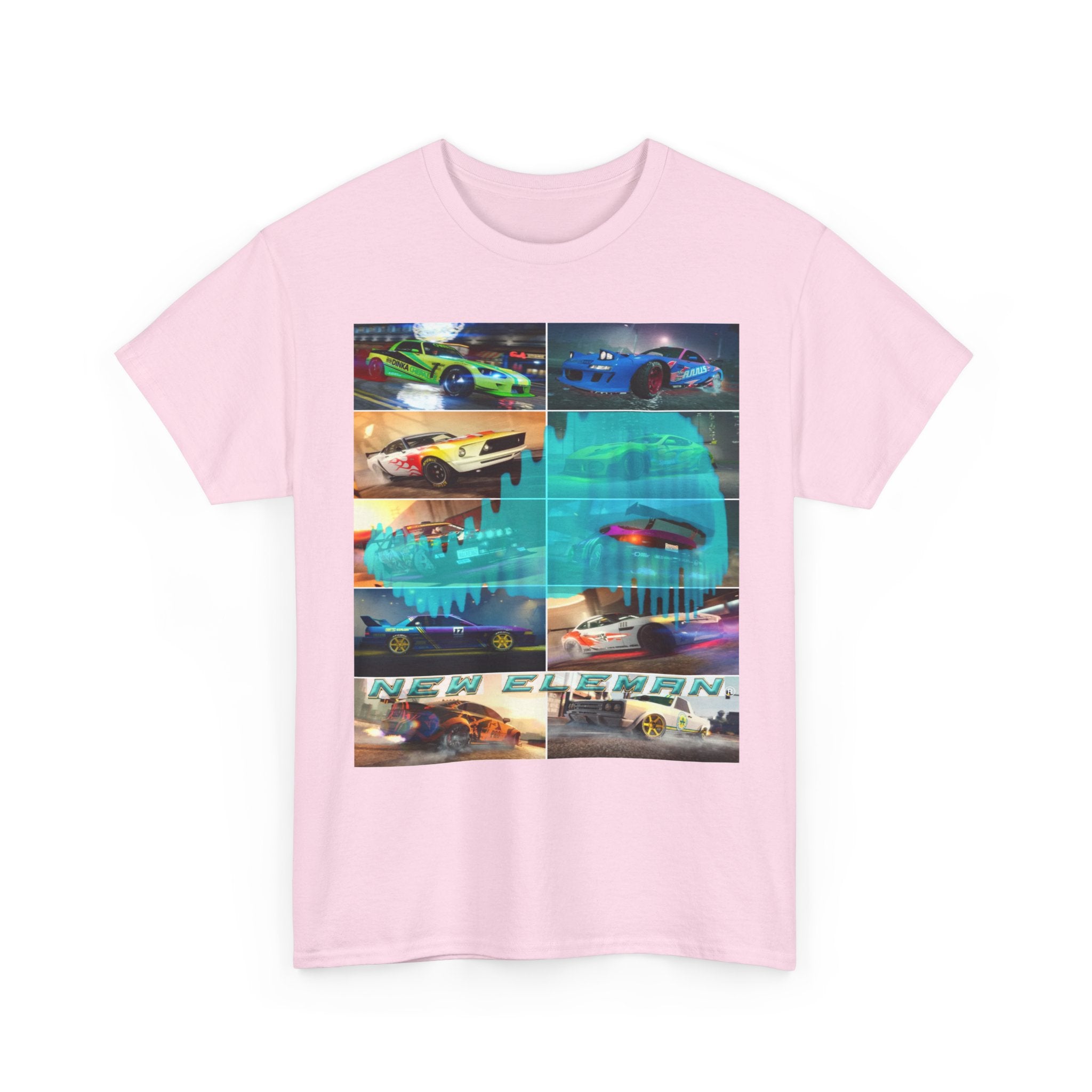 T-Shirt NewEleman Tunning, Sport car - Art Musical, DJ Unisex Garment-Dyed Tee, Music Lover Gift, Car Enthusiast Shirt, Street Racing,