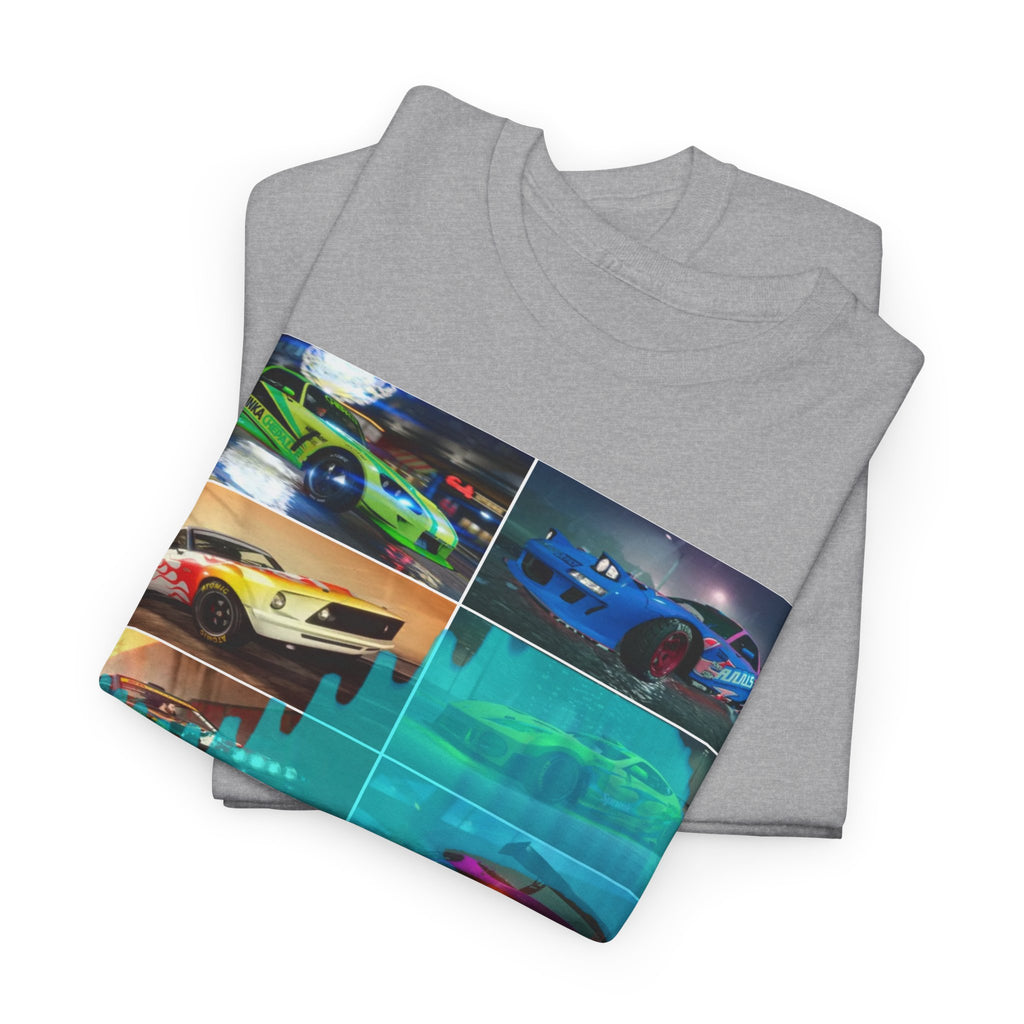 T-Shirt NewEleman Tunning, Sport car - Art Musical, DJ Unisex Garment-Dyed Tee, Music Lover Gift, Car Enthusiast Shirt, Street Racing,