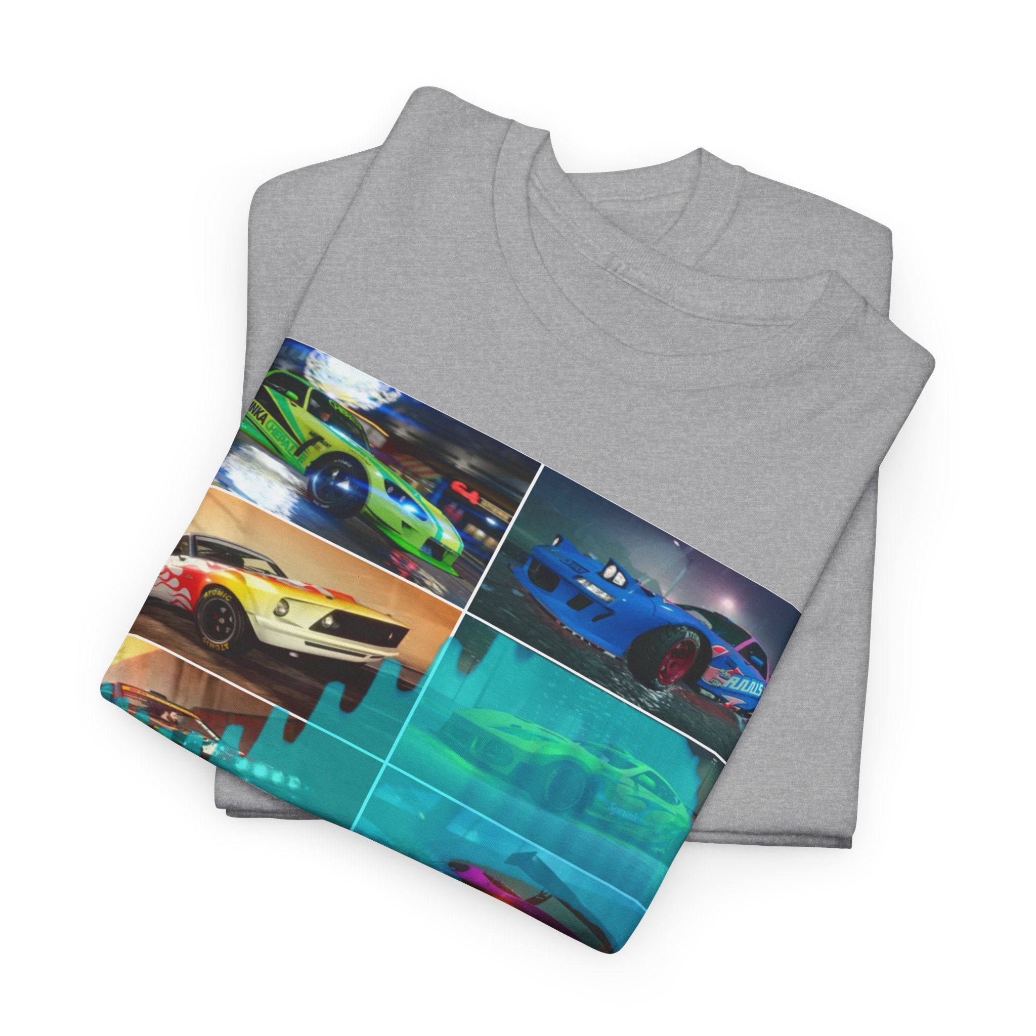 T-Shirt NewEleman Tunning, Sport car - Art Musical, DJ Unisex Garment-Dyed Tee, Music Lover Gift, Car Enthusiast Shirt, Street Racing,