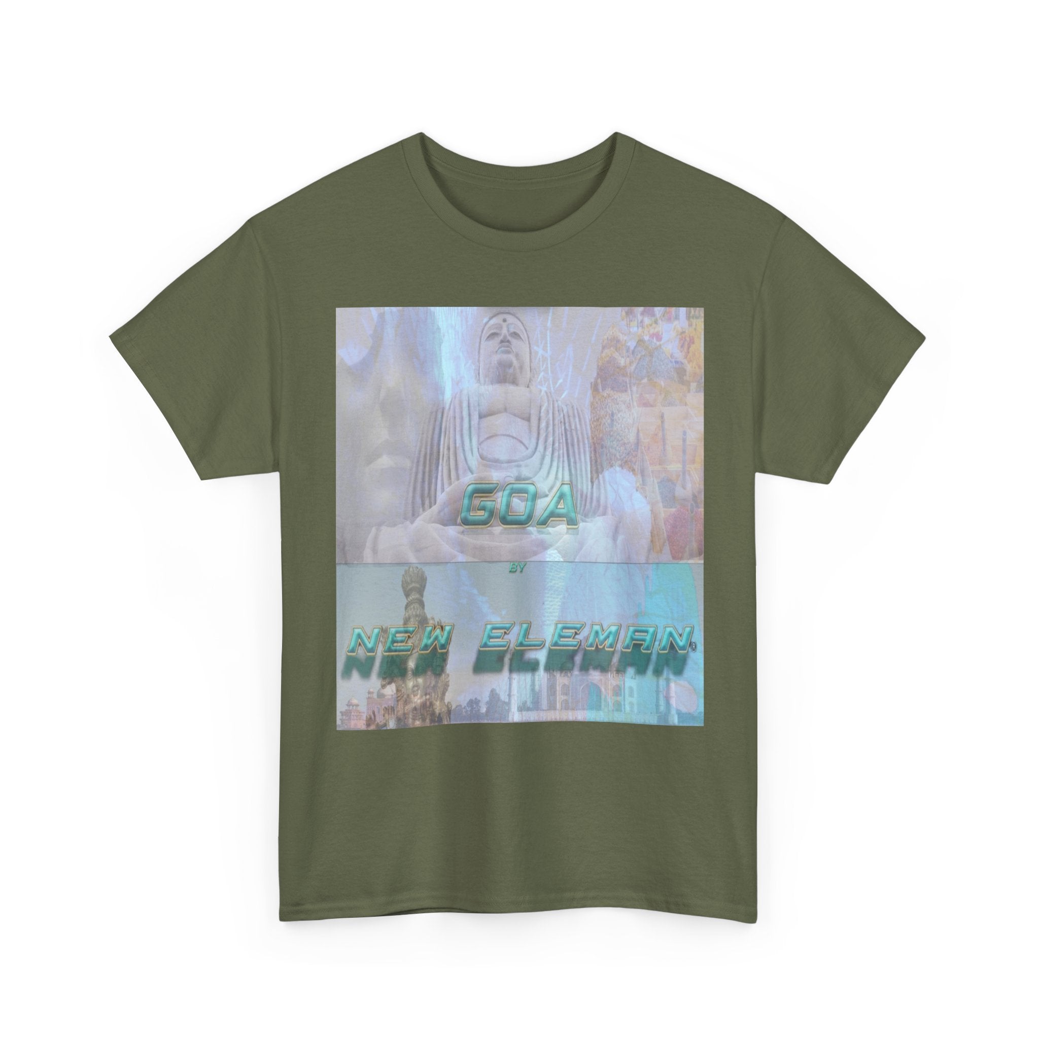 Design NewEleman T-Shirt GOA Artist Graphic - Unisex Cotton Crew T-Shirt, Casual Wear, Streetwear, Gift for Gamers, Weekend Outing