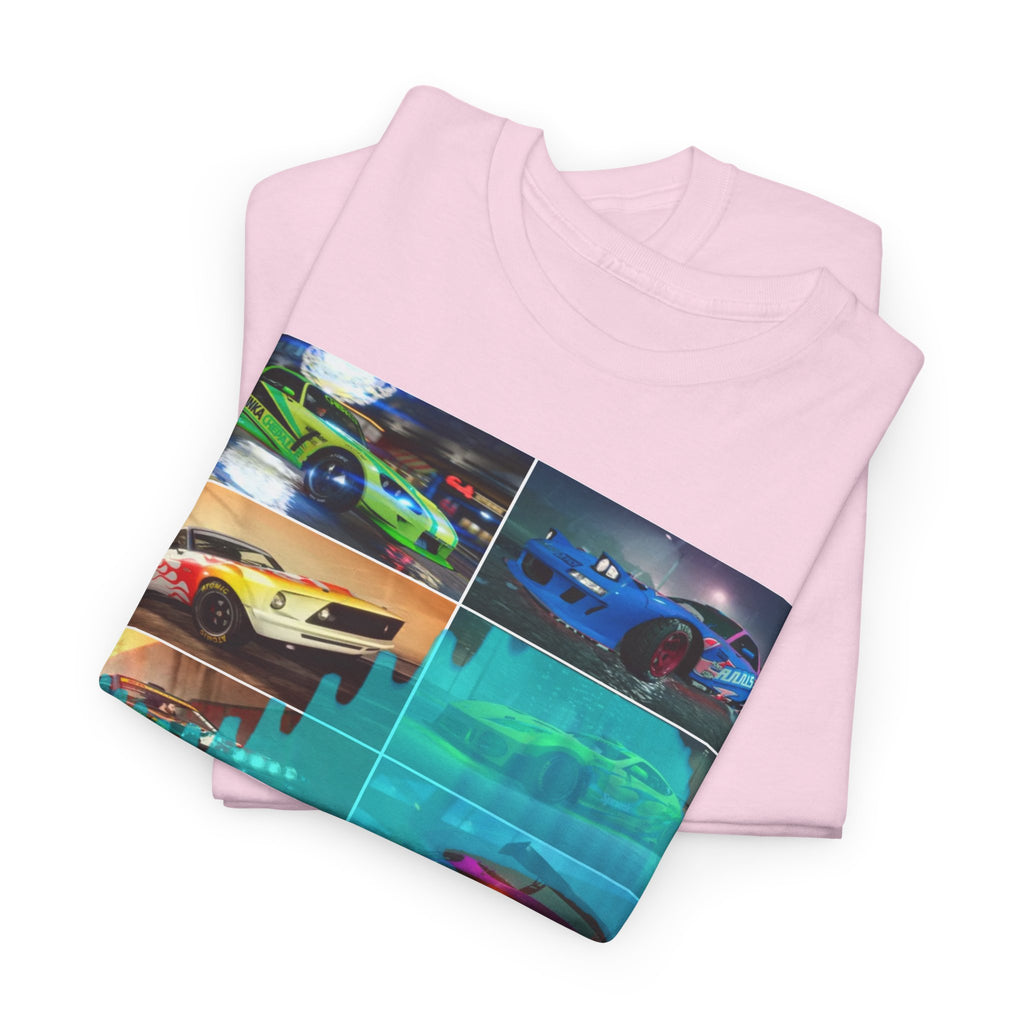 T-Shirt NewEleman Tunning, Sport car - Art Musical, DJ Unisex Garment-Dyed Tee, Music Lover Gift, Car Enthusiast Shirt, Street Racing,