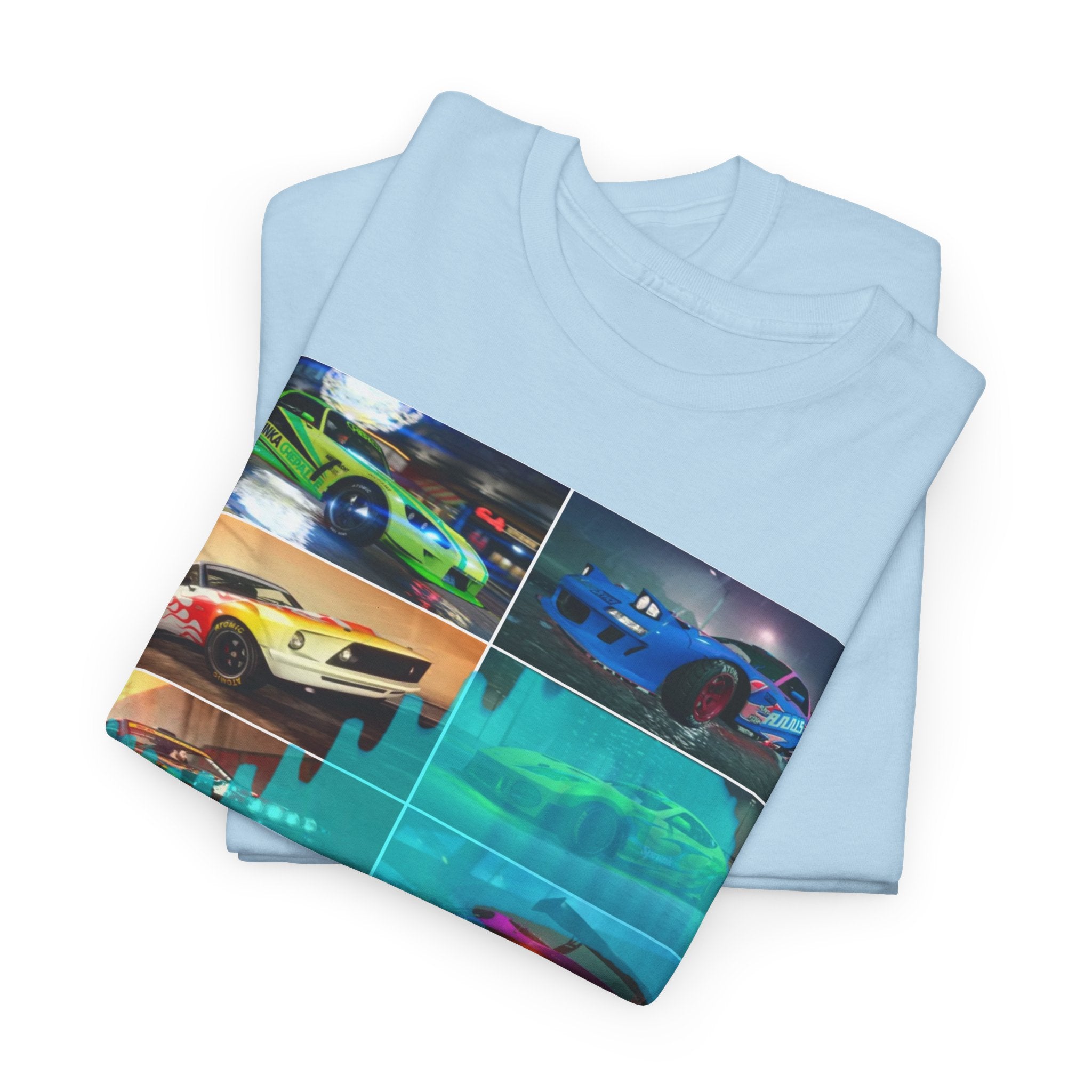 T-Shirt NewEleman Tunning, Sport car - Art Musical, DJ Unisex Garment-Dyed Tee, Music Lover Gift, Car Enthusiast Shirt, Street Racing,
