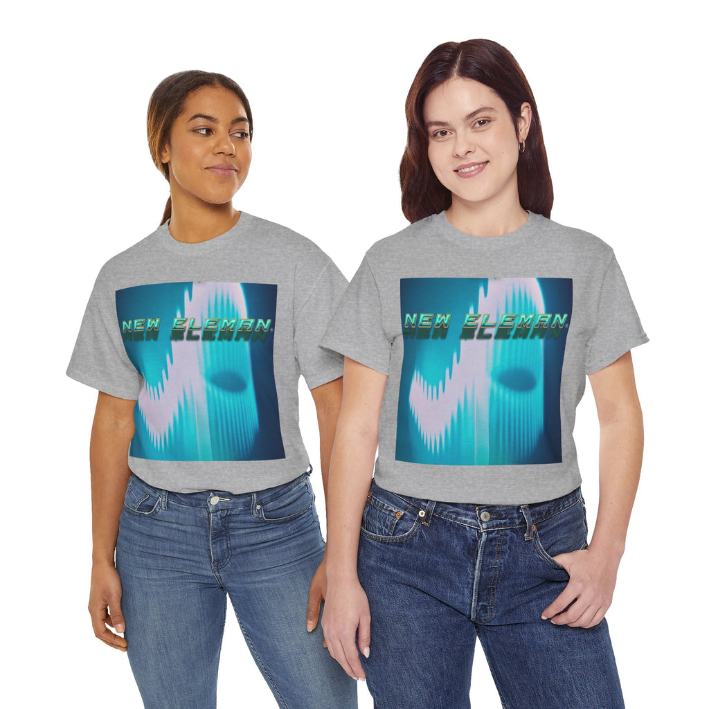 Design Graphic NewEleman Unisex Cotton Crew Tee, Stylish Casual Wear, Gift for Music Lovers, Streetwear, Unique Print
